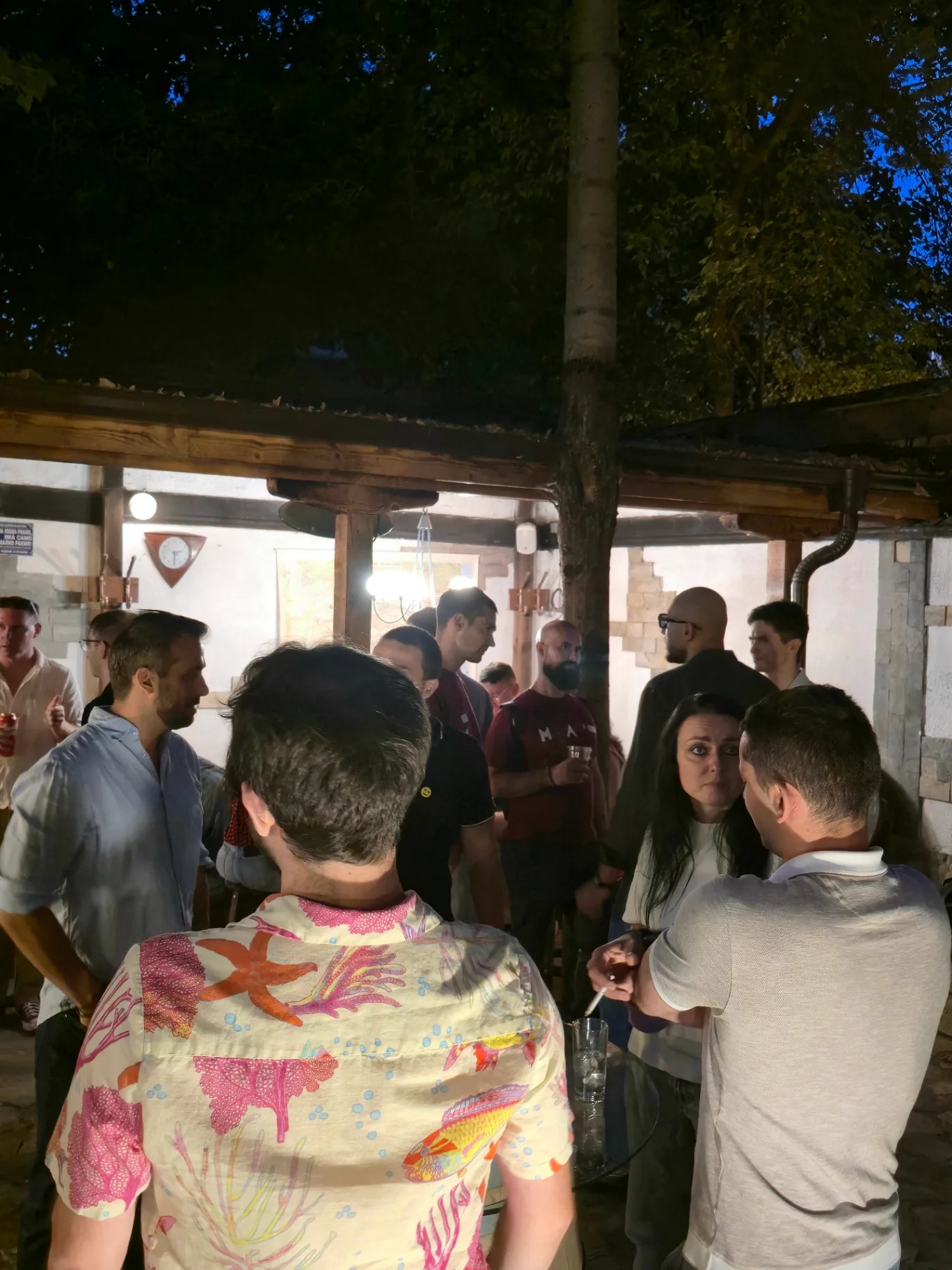 Locals, expats and travelers mingling at the Sofia Meetups international mixer